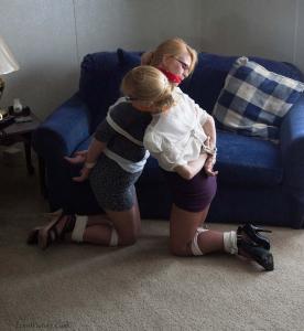 www.lynnwinters.com - Home Invasion. Bound Secretaries.  thumbnail